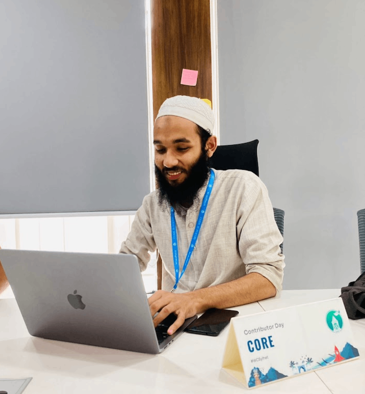 Sakib Hasan at work